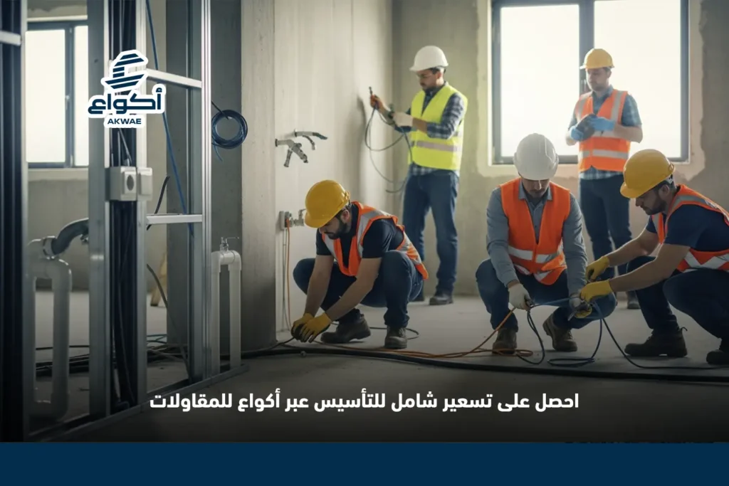 تكلفة تأسيس السباكة والكهرباء تكلفة تأسيس السباكة والكهرباء